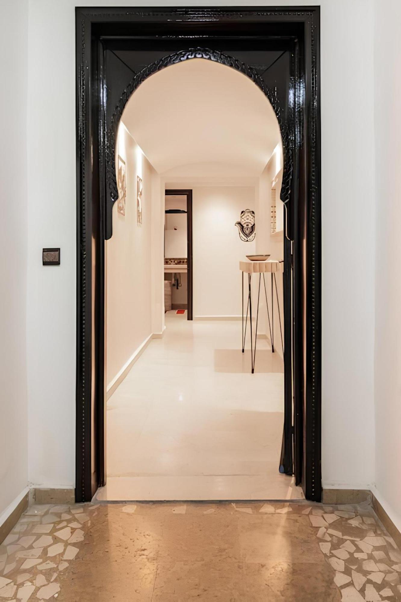 C-Appartement De Luxe Plein Centre De Gueliz Avec Piscine Parking Wifi Netflix Marrakesh Buitenkant foto
